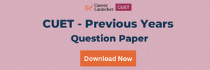 CUET Previous Year question paper